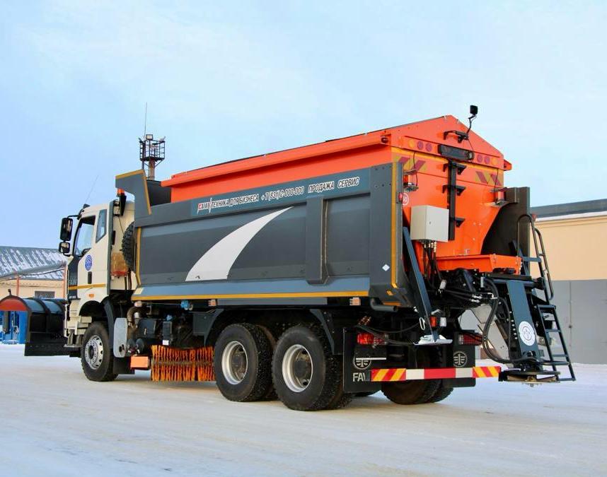 КДМ на на базе самосвала FAW С3250